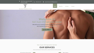 Screenshot of sanjuanchiro.com