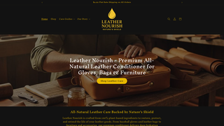 Thumbnail of leathernourish.com