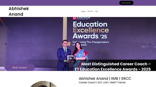 Thumbnail of mentorabhishekanand.com