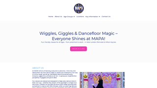 Thumbnail of mapadanceschool.com