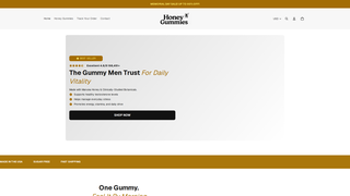 Screenshot of honeygummiesofficial.com