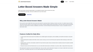 Thumbnail of aletterboxedanswers.com