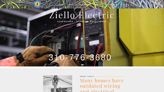 Thumbnail of zielloelectric.com