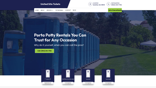 Thumbnail of unitedsitetoilets.com