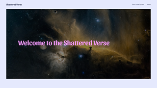 Thumbnail of shattered-verse.com
