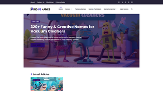 Thumbnail of findusnames.com