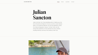 Screenshot of juliansancton.com