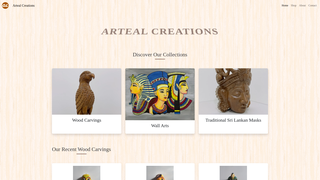 Thumbnail of artealcreations.com