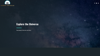 Thumbnail of cosmic-articals.com