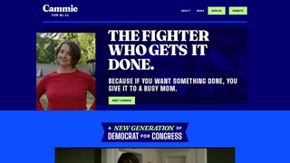 Thumbnail of cammieforcongress.com