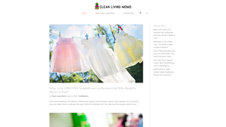 Thumbnail of cleanlivingmoms.com