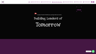 Screenshot of codedmindspakistan.org