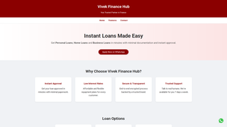 Thumbnail of vivekfinancehub.com