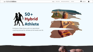 Thumbnail of 50plushybridathlete.com