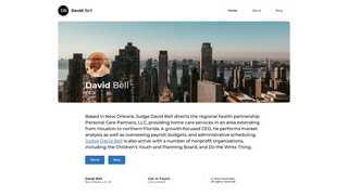 Thumbnail of aboutjudgedavidbell.com