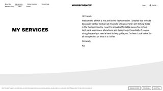 Thumbnail of yours-for-now.com