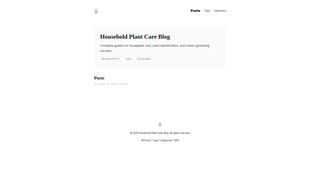 Thumbnail of householdplantcare.com