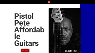 Thumbnail of pistolpeteaffordableguitars.com