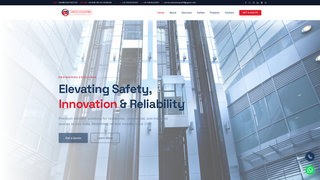 Screenshot of airexxelevatorspvtltd.com