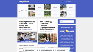 Thumbnail of happyhourszone.com