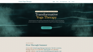 Screenshot of flowthroughsummer.com