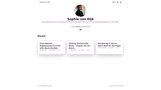 Thumbnail of vandijksophie.com