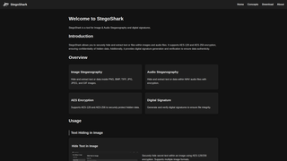 Thumbnail of stegoshark.org