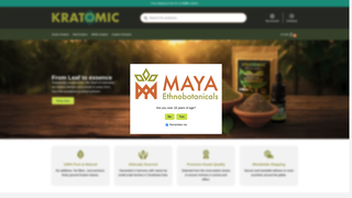 Thumbnail of kratomicshop.com