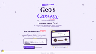 Screenshot of geoscassette.com
