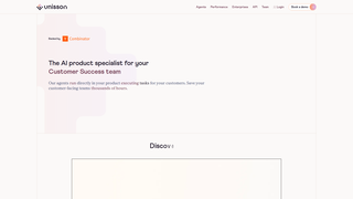 Screenshot of unissonai.org