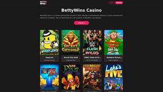 Thumbnail of bettywins1.com