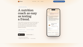 Screenshot of getkinra.app
