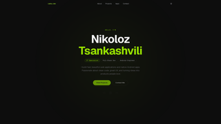 Screenshot of canka.dev