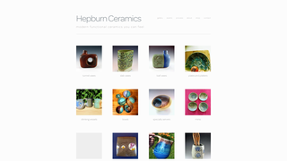 Thumbnail of hepburnceramics.com