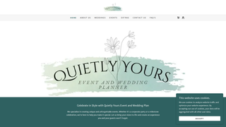 Thumbnail of quietlyyourseventandwedding.com
