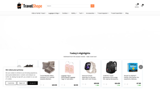 Thumbnail of travelshope.com