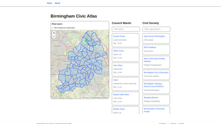 Screenshot of civicatlas.uk