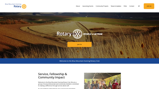Screenshot of bmerotary.org