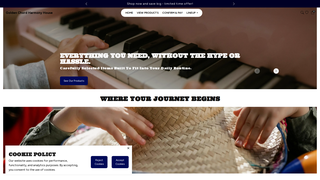 Thumbnail of goldenchordharmonyhouse.com