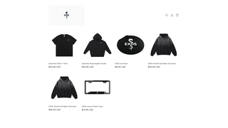 Thumbnail of exdsclothing.com