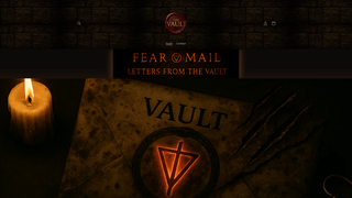 Screenshot of theveiledletters.com