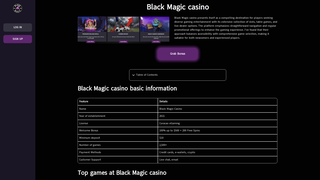 Thumbnail of blackmagiccasino.net