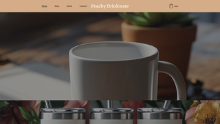 Thumbnail of peachydrinkware.com