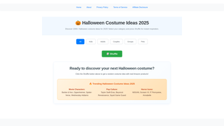 Thumbnail of costumeshuffle.com