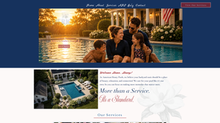 Screenshot of americanhoneypools.com