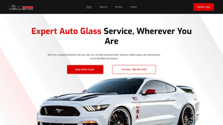 Screenshot of rockdoc-autoglass.com