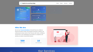 Thumbnail of digitalaccountingedge.com