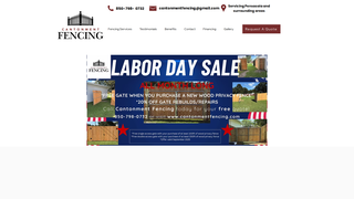 Thumbnail of cantonmentfencing.com