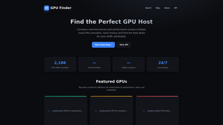 Thumbnail of gpufindr.com