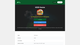 Thumbnail of h555-app.com